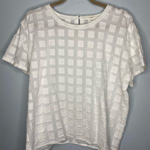 eileen fisher white top